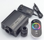 16W RGB LED Fiber Optic Engine Driver+RF touch Remote controller for all kinds fiber optics